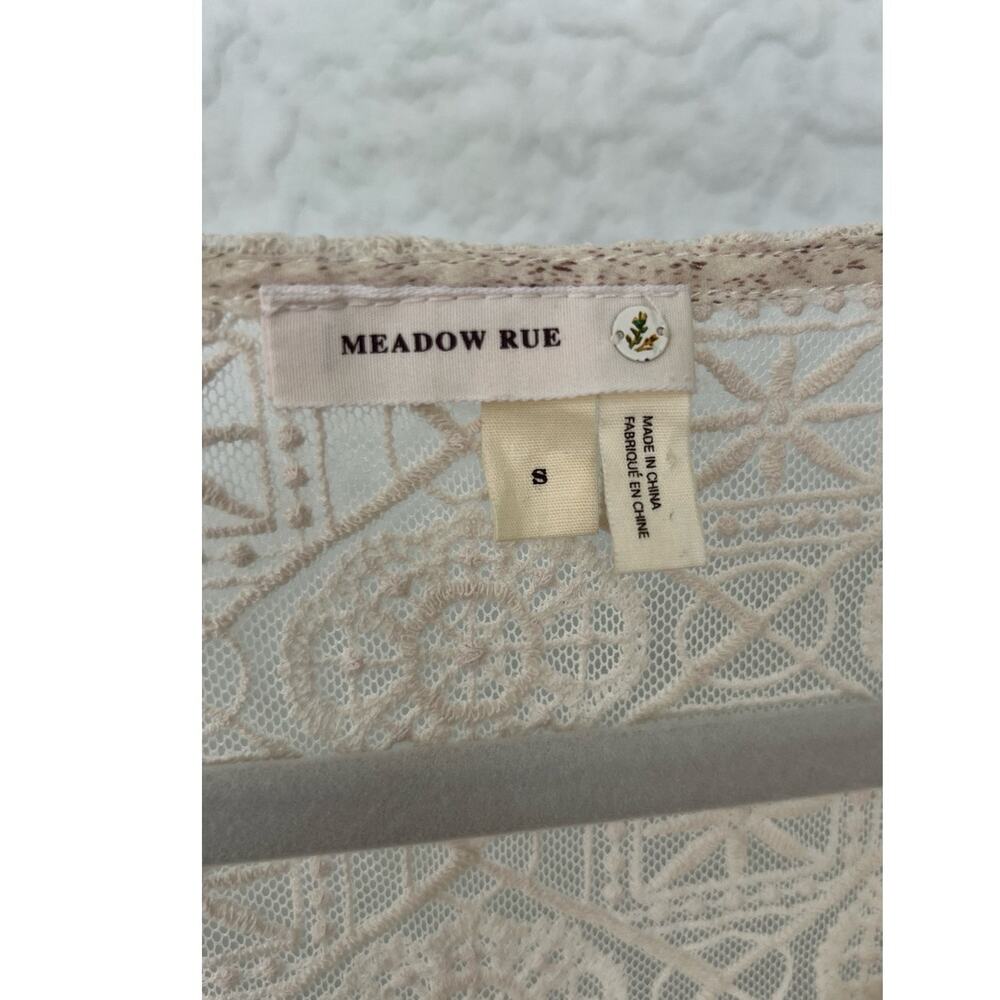 Anthropology by Meadow Rue Aeris Silk Blouse - Delicate and Feminine, Size Small - Picture 9 of 15